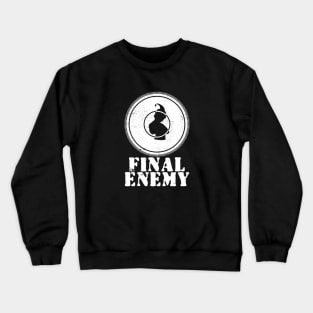 Final Enemy-anime parody hip hop band Crewneck Sweatshirt